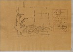 Diseño map of Rancho Sausal, GLO No. 264, Monterey County, California