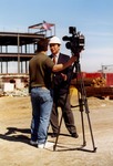 Chris Hasegawa at Science/Academic Center Construction Site