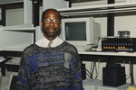Ron Smith in Server Room