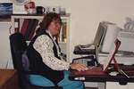 CSUMB Staff Member in Office