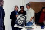 Ronald Takaki Holding Portrait