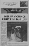 Violence in San Luis, Arizona:Violencia en San Luis, Arizona