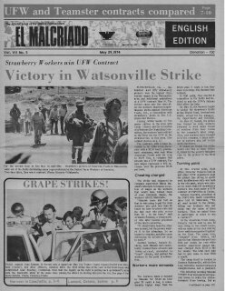 Victory in Watsonville Strike: Victoria en Watsonville Strike