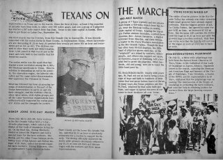 Texans on the March: Texanos Marchan