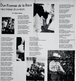 Two Poems: Dos Poemas de la Raza