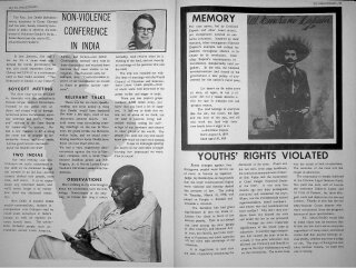 Non-Violence Conference in India, Memory & Youth Rights: Conferencia No Violencia en India, Memoria, y Derechos de los Jóvenes