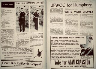 Impartial Justice, UFWOC for Humphrey & Endorsements: Justicia Imparcial, UFWOC para Humphrey & Endosos
