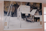 Photograph of Interior Mural in Bldg. 1927 by Dennis Sun