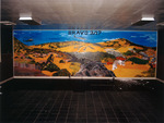 Photograph of Interior Mural in Bldg. 2128 by Dennis Sun