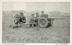 Anti-Tank Gun Ready for Action, Fort Ord, California by W.M. Smith, San Francisco, CA