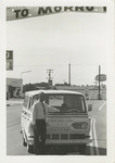 Fred Farr in Front of His "Mobile Legislative Office"