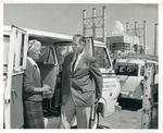 Fred Farr Speaking with an Unidentified Woman by Arthur McEwen