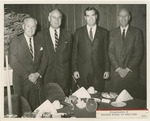 Fred Farr Standing With Three Other Men