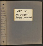 Fred Farr Scrapbook, 1966, Visit of Mrs. Lyndon Baines Johnson