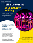 Taiko Drumming as Community-Building Poster by California State University, Monterey Bay