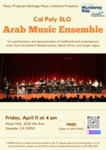 Cal Poly SLO Arab Music Ensemble Poster by California State University, Monterey Bay