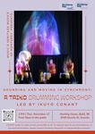 Sounding and Moving in Synchrony: A Taiko Drumming Workshop Led by Ikuyo Conant Poster by California State University, Monterey Bay