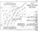 Book No. 424, T24S, R14E, Parcel Map of Francis Tract No. 1 - 1953-1957
