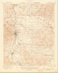 1919 - Paso Robles Quadrangle Topographical Survey, San Luis Obispo County - USGS