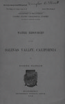 1904, Water Resources in Salinas, United States Department of Interior, Homer Hamlin