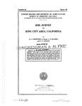 1924, Soil Survey of King City Area, California