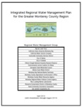 2013-2014, August - Integrated Regional Water Management Plan for the Greater Monterey County Region