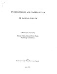 1995 - Hydrogeology and Water Supply of Salinas Valley, White Paper by Salinas Valley Ground Water Basin Hydrology Conference