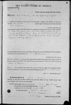 000132, U.S. Land Patent, T25S, R10E, James G. Denman, Feb. 1, 1862, and BLM Land Patent Detail Sheet