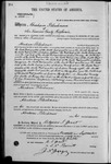 001824, U.S. Land Patent, T25S, R10E, Abraham Blochman, Sept. 20, 1869, and BLM Land Patent Detail Sheet