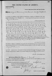 002513, US Land Patent, T30S, R17E, August Hemme, Sept. 10, 1870, and BLM Land Patent Detail Sheet