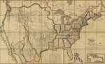 1816 - Map of the United States with the contiguous British and Spanish Possessions