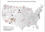 1996 - Indian Reservations in the Continental United States with Numerical Index