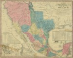 1832 Map of United States of Mexico, Second Edition 1846