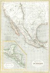 1835 Map, Republic of the United States of Mexico
