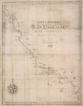 1839 - Carta esférica de la costa de la Alta California : comprendida entre los paralelos de 32° y 38° norte.