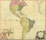 1786 - A new map of the whole continent of America - divided into North and South and West Indies where they are exactly Described in United States of North America as well as the Several European Possessions according to the Preliminaries of Peace signed at Versailles, Jan 20, 1783