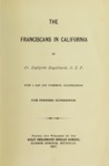 1897 - The Franciscans in California, Zephyrin Engelhardt
