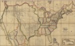 1816 - Map of the United States with the contiguous British and Spanish Possessions