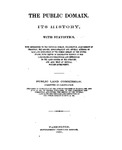 1880, The Public Domain, Its History with Statistics