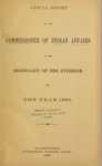 1880 - Report of the Commissioner of Indian Affairs for 1880