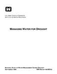 1994 - Managing Water for Drought, U.S. Army Corps of Engineers and Institute for Water Resources