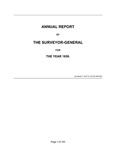 1859 December 14, Higley Annual Report for Year 1859, Surveyor General’s Report to Governor of California