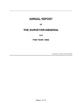 1860 December 21, Higley Annual Report, Surveyor General’s Report to Governor of California