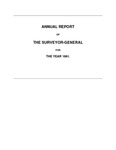 1861 December 23, Higley Annual Report, Surveyor General’s Report to Governor of California