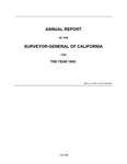 1862 December 15 - Houghton Annual Report for Year 1862 (Statistics for 1861), Surveyor General’s Report to Governor of California