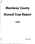 1965, Monterey County Crop Report
