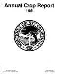 1985, Monterey County Crop Report.