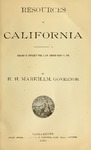 1893 - Resources of California, H. H. Markham