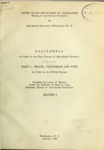 1930 - California - An Index to the State Sources of Agricultural Statistics, Part I - Fruits, Vegetables and Nuts