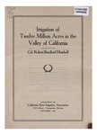 1920 - California's Greatest Opportunity - Reclaiming An Empire--The Valley of California, Col. R. B. Marshall